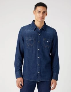 Wrangler Denim Western Shirt