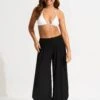 Seafolly Elasticated Waist Wide Leg Trousers -Marks And Spencer Shop Elasticated Waist Wide Leg Trousers