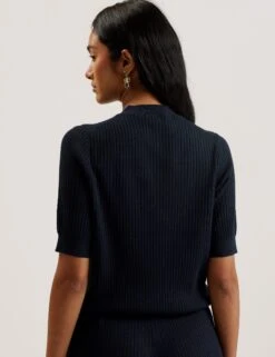 Ted Baker Ellihaa Slim Fit Knitted Top -Marks And Spencer Shop Ellihaa Slim Fit knitted Top 2