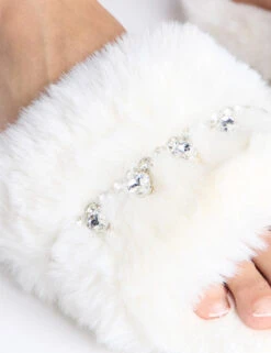 Faux Fur Embellished Flat Sliders -Marks And Spencer Shop Faux Fur Embellished Flat Sliders 4