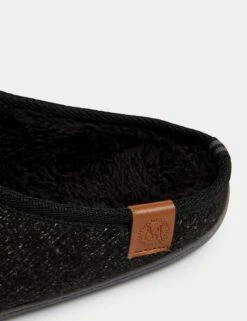 Fleece Lined Mule Slippers With Freshfeet™ 16 Fleece Lined Mule Slippers With Freshfeet™ -Marks And Spencer Shop Fleece Lined Mule Slippers with Freshfeet 1 2