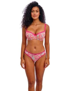 FREYA Flirt Floral Wired Half Cup Bra (DD+) -Marks And Spencer Shop Flirt Floral Wired Half Cup Bra DD 1 2