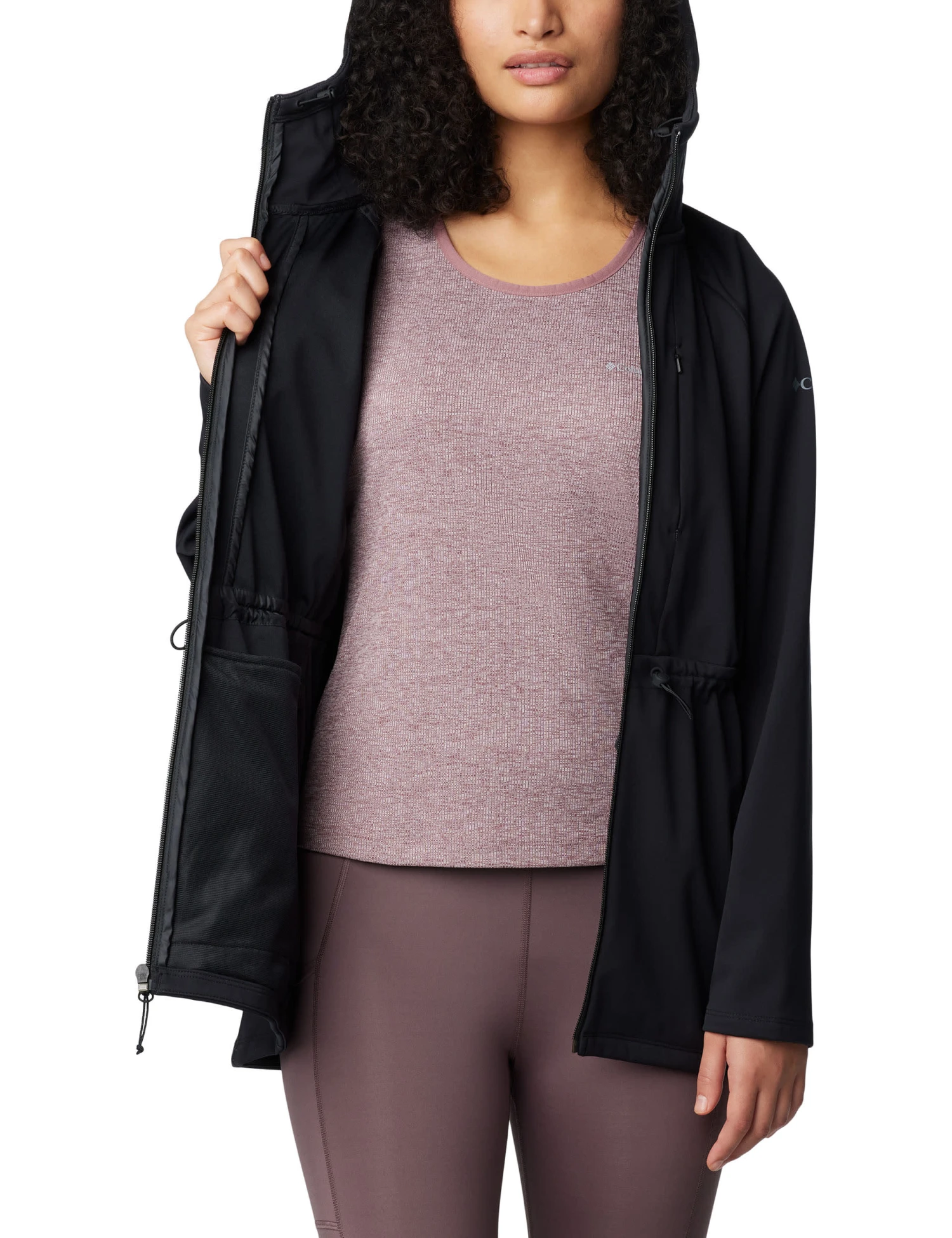 Columbia Flora Park II Hooded Water Repellent Jacket 2 Columbia Flora Park II Hooded Water Repellent Jacket - Image 2