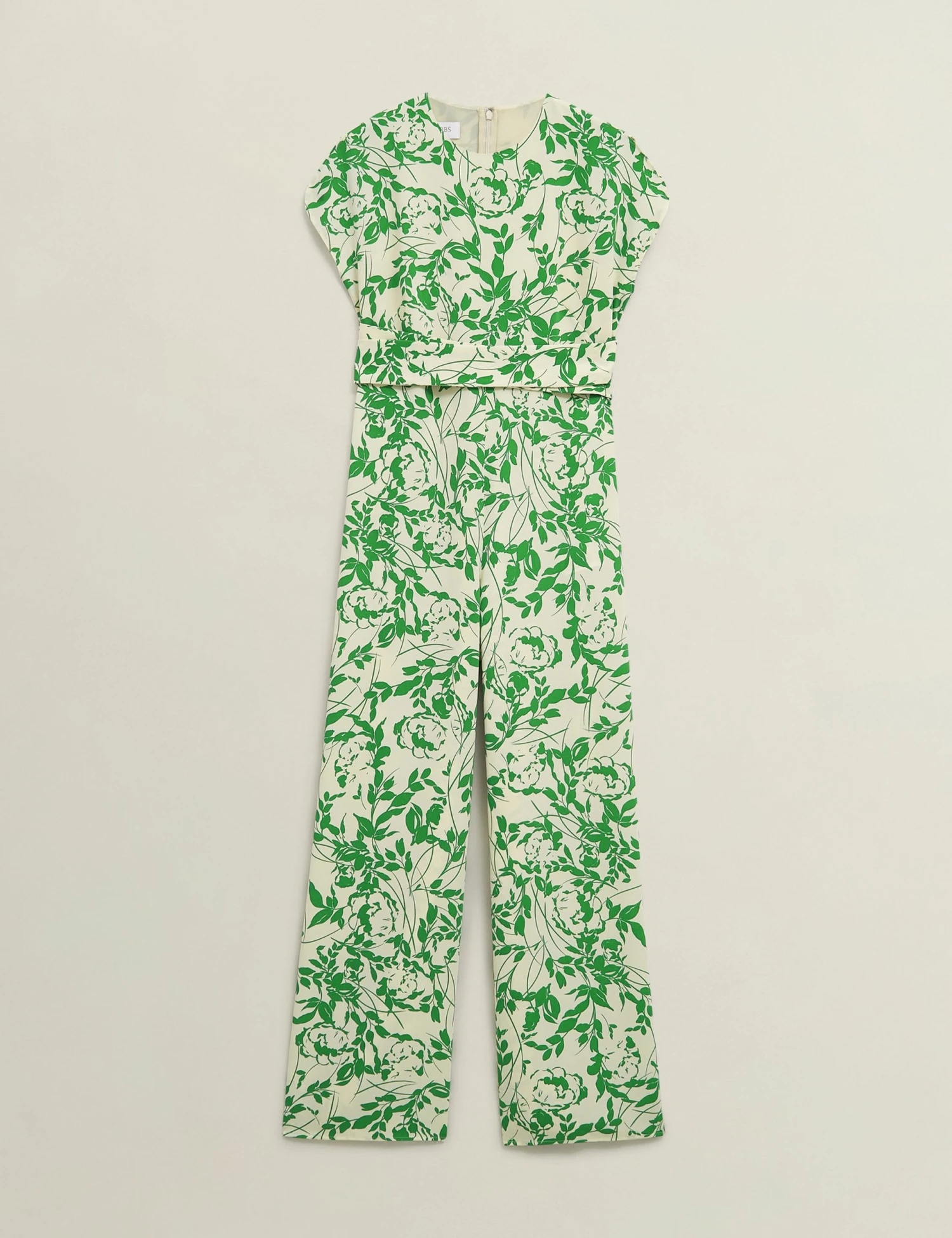 Floral Print Wide Leg Jumpsuit 2 Floral Print Wide Leg Jumpsuit - Image 2