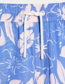 Floral Swim Shorts (6-16 Yrs) -Marks And Spencer Shop Floral Swim Shorts 6 16 Yrs 1 4