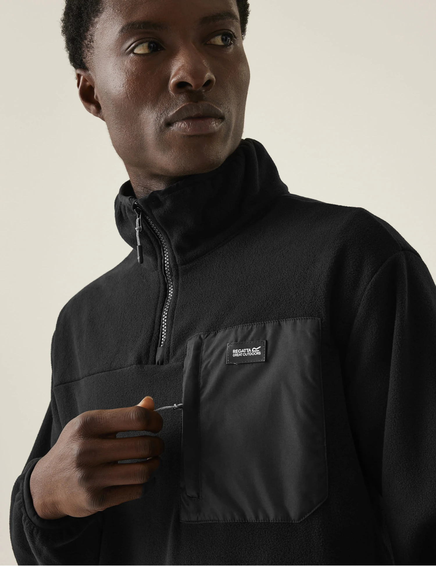 Regatta Frankie Half Zip Funnel Neck Micro Fleece 4 Regatta Frankie Half Zip Funnel Neck Micro Fleece - Image 4