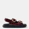 ALOHAS Harper Onix Leather Buckle Footbed Sandals -Marks And Spencer Shop Harper Onix Leather Buckle Footbed Sandals