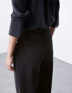 High Waisted Barrel Leg Jeans -Marks And Spencer Shop High Waisted Barrel Leg Jeans 6