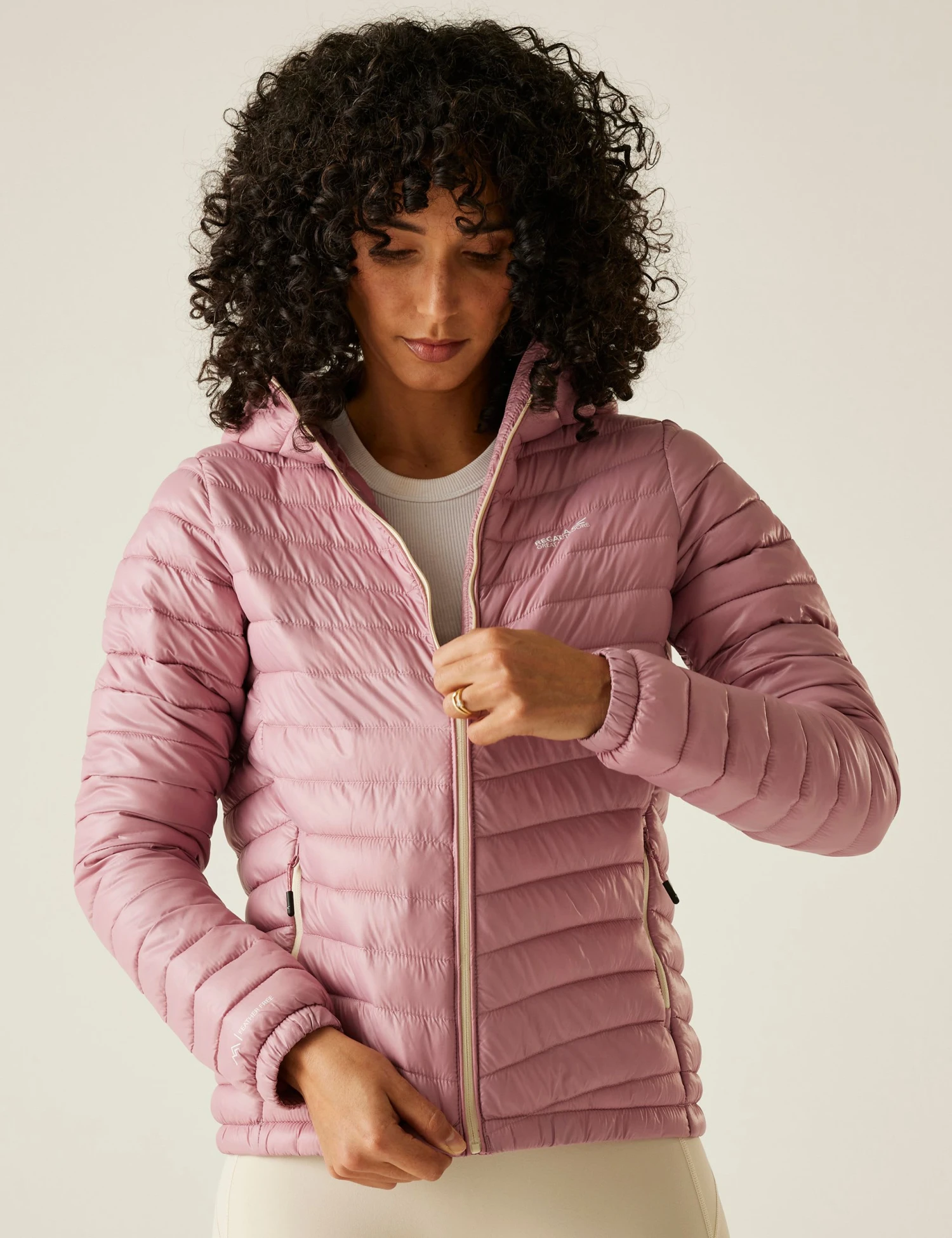 Regatta Hurden Water Repellent Hooded Puffer Jacket 1 Regatta Hurden Water Repellent Hooded Puffer Jacket