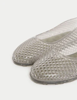 Jelly Slip On Ballet Pumps -Marks And Spencer Shop Jelly Slip On Ballet Pumps 2
