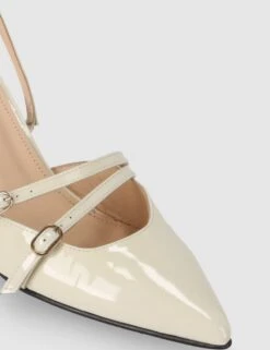 ALOHAS Joelle Onix Leather Patent Slingback Shoes -Marks And Spencer Shop Joelle Onix Leather Patent Slingback Shoes 2