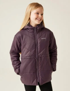 Regatta Junior Rurie Hooded Padded Jacket (3-14 Yrs)