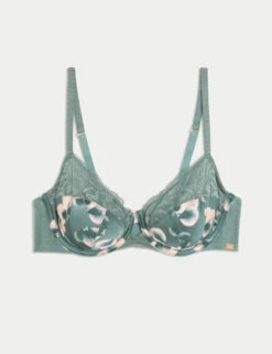Kalina Silk & Lace Wired Balcony Bra A-E 14 Kalina Silk & Lace Wired Balcony Bra A-E -Marks And Spencer Shop Kalina Silk Lace Wired Balcony Bra A E 1