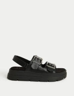 Kids' Chunky Buckle Footbed Sandals (1 Large - 6 Large)