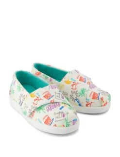 Toms Kids' Doodle Print Riptape Espadrilles (4 Small - 2 Large) 32 Toms Kids' Doodle Print Riptape Espadrilles (4 Small - 2 Large) -Marks And Spencer Shop Kids Doodle Print Riptape Espadrilles 4 Small 2 Large 1 12
