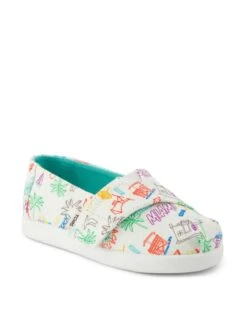 Toms Kids' Doodle Print Riptape Espadrilles (4 Small - 2 Large) 22 Toms Kids' Doodle Print Riptape Espadrilles (4 Small - 2 Large) -Marks And Spencer Shop Kids Doodle Print Riptape Espadrilles 4 Small 2 Large 1 2
