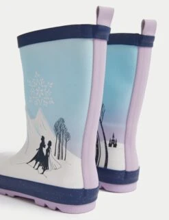 Kids' Frozen™ Wellies (4 Small - 13 Small) -Marks And Spencer Shop Kids Frozen Wellies 4 Small 13 Small 1 2