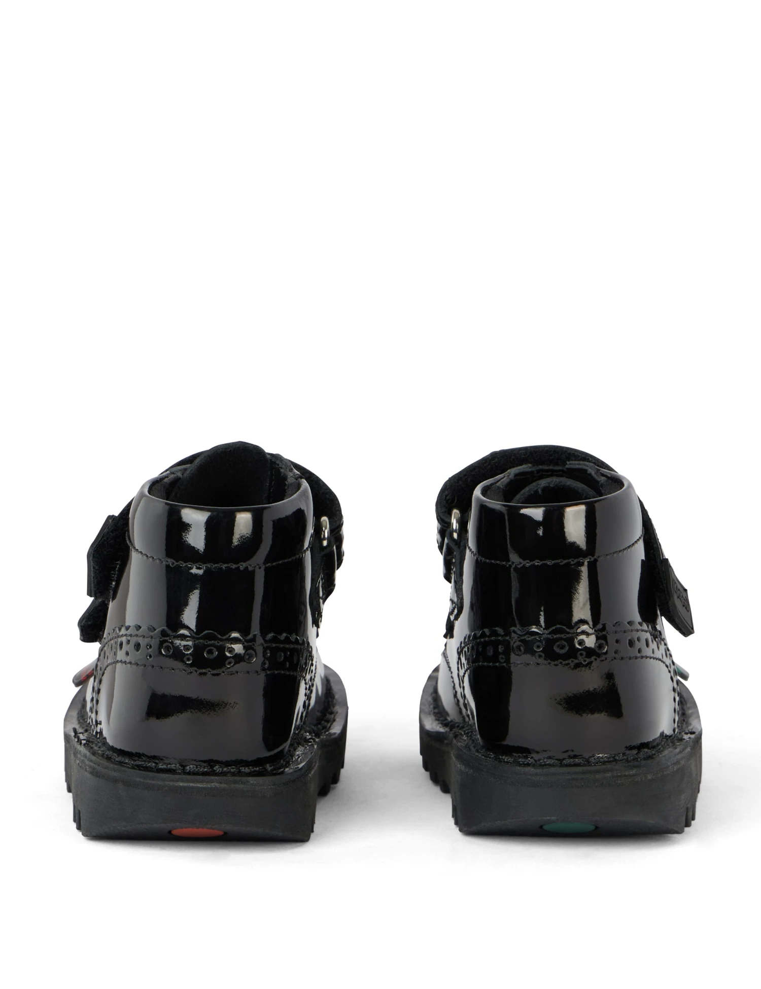 Kickers Kids' Patent Riptape High Top Brogues (7 Small - 12 Small) 5 Kickers Kids' Patent Riptape High Top Brogues (7 Small - 12 Small) - Image 5