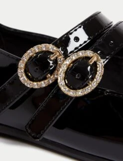 Kids' Patterned Ballet Pumps (1 Large - 6 Large) 11 Kids' Patterned Ballet Pumps (1 Large - 6 Large) -Marks And Spencer Shop Kids Patterned Ballet Pumps 1 Large 6 Large 1 2