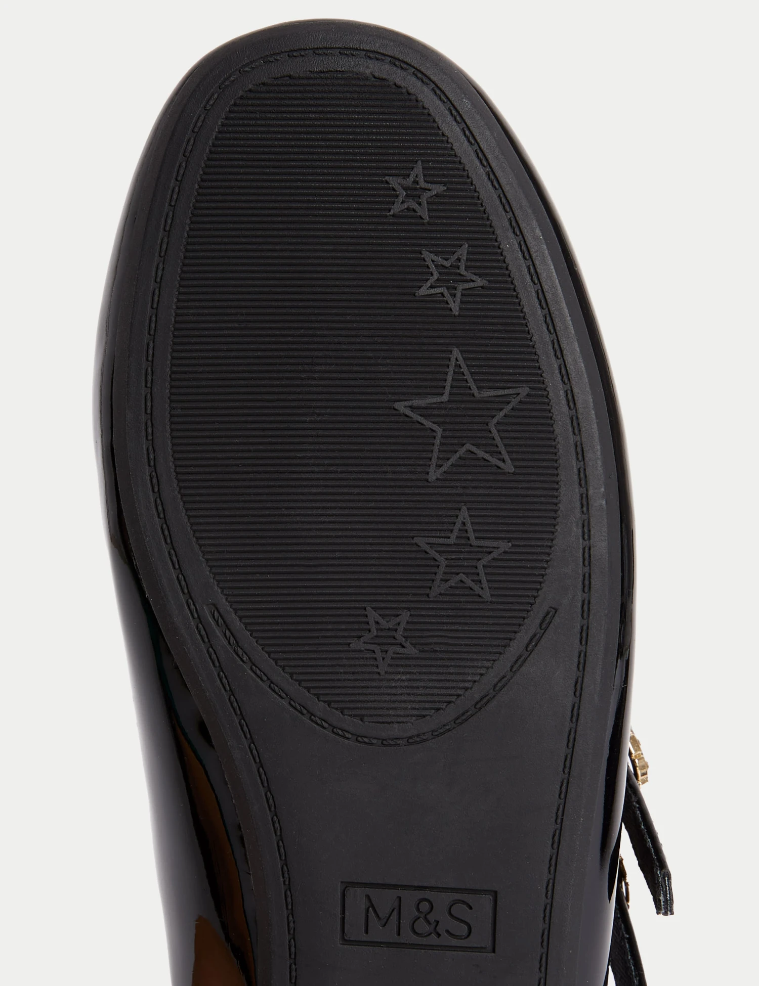 Kids' Patterned Ballet Pumps (1 Large - 6 Large) 4 Kids' Patterned Ballet Pumps (1 Large - 6 Large) - Image 4