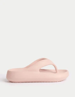 Kids' Plain Chunky Flip Flops (1 Large - 6 Large)