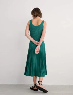 Knitted Scoop Neck Midi Skater Dress 11 Knitted Scoop Neck Midi Skater Dress -Marks And Spencer Shop Knitted Scoop Neck Midi Skater Dress 3