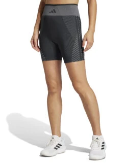 ADIDAS Knitted Training 5 High Waisted Shorts
