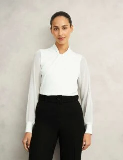 Knotted Relaxed Blouse