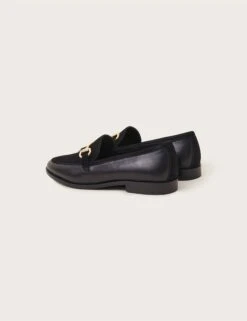 MONSOON Leather Bar Block Heel Loafers 11 MONSOON Leather Bar Block Heel Loafers -Marks And Spencer Shop Leather Bar Block Heel Loafers 3