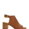 Dune London Leather Block Heel Peep Toe Sandals -Marks And Spencer Shop Leather Block Heel Peep Toe Sandals
