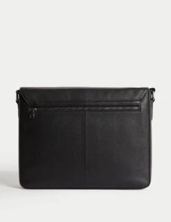 Leather Pebble Grain Messenger Bag 16 Leather Pebble Grain Messenger Bag -Marks And Spencer Shop Leather Pebble Grain Messenger Bag 2