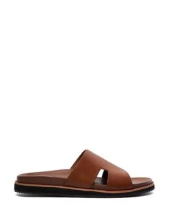 Dune London Leather Sliders