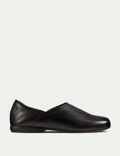 Clarks Leather Slippers