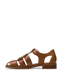 Clarks Leather Strappy Fisherman Sandals -Marks And Spencer Shop Leather Strappy Fisherman Sandals 2
