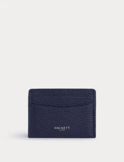 Hackett Leather Textured Card Holder