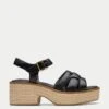 Clarks Leather Wedge Heel Espadrille Sandals -Marks And Spencer Shop Leather Wedge Heel Espadrille Sandals