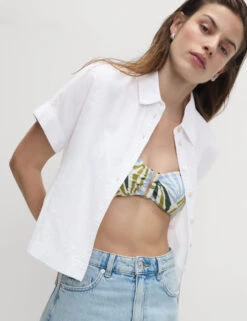 Linen Rich Collared Shirt