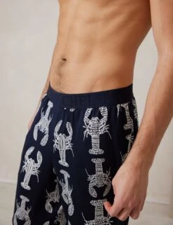 Lobster Print Pyjama Bottoms -Marks And Spencer Shop Lobster Print Pyjama Bottoms 5