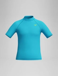 Speedo Logo Rash Vest (5-16 Yrs)