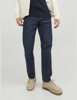 Jack & Jones Loose Fit Pure Cotton 5 Pocket Jeans