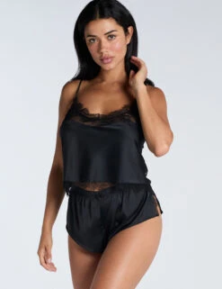 Luxe Satin And Lace Cami Set