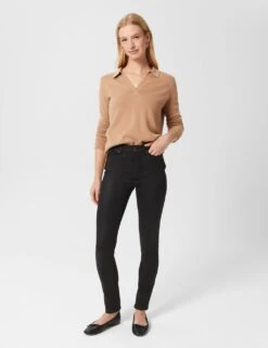 Coated Slim Fit Jeans