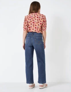 High Waisted Wide Leg Jeans -Marks And Spencer Shop MS 10 T19 8001 XB X EC 2