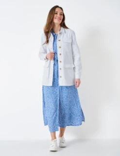 Denim Longline Jacket -Marks And Spencer Shop MS 10 T19 8100E Z0 X EC 1