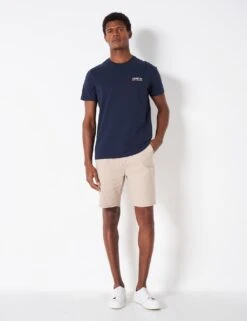 Pure Cotton Embroidered Crew Neck T-Shirt -Marks And Spencer Shop MS 10 T19 8108E F0 X EC 1