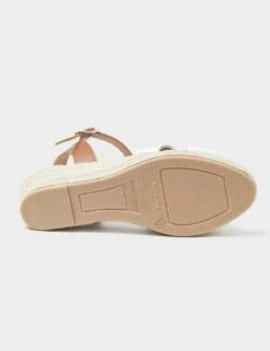 Leather Crossover Ankle Strap Espadrilles -Marks And Spencer Shop MS 10 T19 8111S VS X EC 5