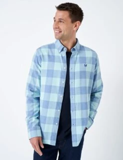 Pure Cotton Flannel Check Shirt