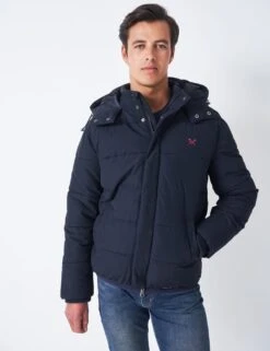 Cotton Rich Hooded Puffer Jacket