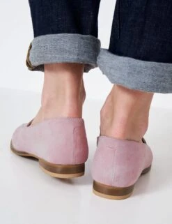 Suede Block Heel Loafers -Marks And Spencer Shop MS 10 T19 8810S AY X EC 2