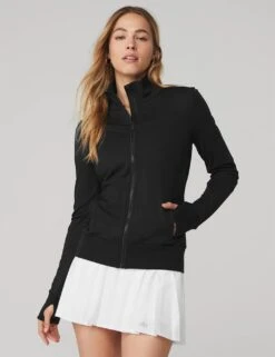 Contour Zip Up Funnel Neck Jacket
